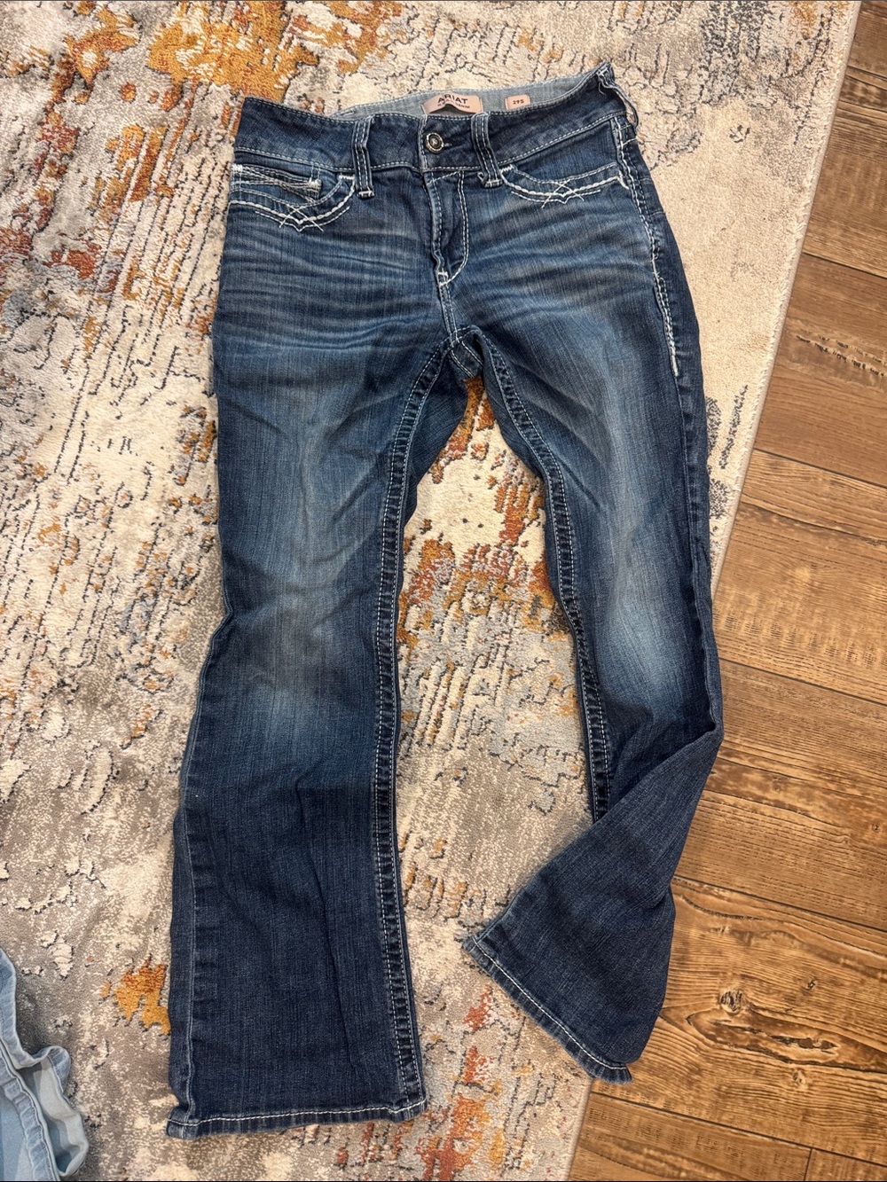 Ariat Women's Faded Blue Boot Cut Jeans